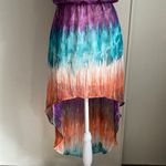 Wet Seal Summer Fun and Flirty High-Low Adjustable Spaghetti Strap Dress Photo 2