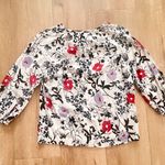 Rose & Thyme Women’s Blouse Boho Top Floral Tunic Kimono Size Small Photo 4