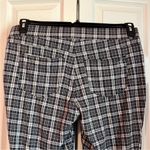Seven7 Plaid Black and White Pants Photo 4