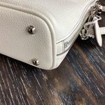 Tory Burch Off White Leather Mini Swing Satchel Photo 4