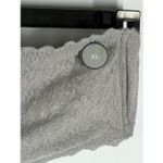 Gap Body bandeau gray lace bra size XL NWT Photo 1