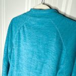 IZOD Peforman X Fleece Full Zip Up Jacket Blue XL Athletic Hiking Heathered Photo 7