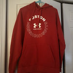 Under Armour Red Boston Under Armor Hoodie Photo 0