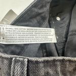 Forever 21 NWT  90s Jeans Womens 27 Black Pinch Waist Loose Fit Relaxed Leg Denim Photo 8