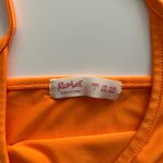 Romwe Vibrant orange tank top Photo 2