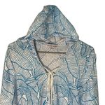 Charlie Holiday  Womens Swim Cover Up Long Sleeve‎ Tassel Hooded Blue Size 6 Photo 3