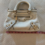 ALDO  Cream Shoulder Bag with Structured Design and Gold Accents Photo 3
