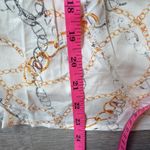 Karen Millen NEW  Viscose Crepe Chain Cowl Neck Woven Top 8 Photo 9