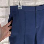 Vince Coastal Blue Midrise Front Seam Tapered Pants Size 6 Photo 6