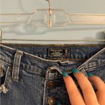 abercrombie & fitch ultra high rise mom jeans dark wash size US 6/28 Photo 3