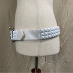 Winnie the Pooh Belt Buckle White Pyramid Stud Belt Sz M CuteGoth Disney Kidcore Photo 4