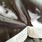 ZARA Rare Gray Stripe Removable Faux Fur Collar Blazer Jacket Size Small Photo 9