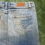 Vigoss  Denim Mini Skirt Embellished 5/6 28 Photo 2