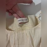 Urban Outfitters  UO Crop Ruched Cinched Bow Linen Corset Cotton Coquette Cami M Photo 15