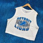 NFL Franchise NFC North Detroit Lions Crop Top Graphic Shirt Size XL Photo 2