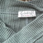 Free People  Intimately Waffle Knit Wrap Bodysuit Photo 2