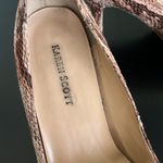 Karen Scott Clancy Snakeskin Print Leather Kitten Heels Photo 1