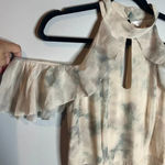 LC Lauren Conrad Lauren Conrad ruffle cold-shoulder maxi dress Photo 4