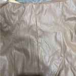 Topshop  Tan Faux Leather Halter Top 6 NWT Photo 4