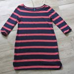 Gap 3/4 Sleeve Striped T-Shirt Shift Dress Photo 6