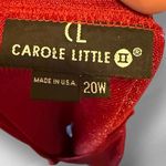 Carole‎ Little II Red Cardigan Sweater Size 20W Photo 5