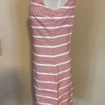 Japanese White & Red Printed Cotton Sleeveless Dress Photo 2