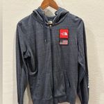 The North Face AMERICANA TRI-BLEND FULL ZIP HOODIE WOMEN'S LARGE Photo 0