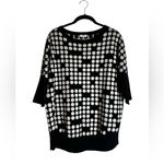 Akris Punto  Knit Wool Sweater Top Dolman Sleeve Lagenlook Size 8 Photo 5