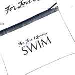 For Love & Lemons new Swim ❤︎ Logo Airline Travel Bikini Cosmetics Bag ❤︎ Clear Photo 7