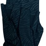 ZARA NEW Womens Black Zebra Animal Print Slim-Fit Trousers Size 31 Dress Pants Photo 5