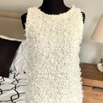 Ann Taylor NWT Shimmer Textured Tweed Sweater Shell Photo 2