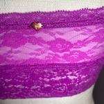 PINK - Victoria's Secret Victoria Secret PINK Purple Lace Bandeau, NWT Photo 2