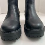 Skechers Boots City Combat Pull On Platform Lugged Soles Memory Foam Ankle Black Photo 1