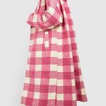 Boohoo Oversized Check Wool Like Coat Photo 2