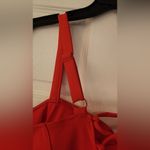 Good American Sculpt Lace Up Back Red One Piece Swimsuit Women’s Size 7/ 4XL Photo 5