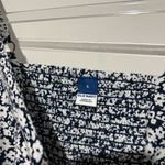 Old Navy ‎ Ditsy Floral Fit & Flare Cami Mini Dress Blue White Size Small Photo 2