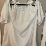 Miss Look  cold shoulder lace collar tunic. NWOT Photo 1