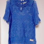 Odd Molly  Anthropologie open knit lightweight top Photo 0