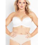 City Chic NWT Smooth & Chic Multiway Contour Bra Ivory Size 42 DD Photo 15