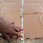 ZARA  a-line midi satin  milk chocolate Skirt size L  Photo 2