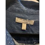 Banana Republic  Womens Denim Dress Long Sleeve Button Down‎ Pockets Dark Blue Photo 4