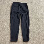 Athleta  Mod Trekkie Crop Pants Size 4 Ripstop Black Nylon Outdoor Pull On 291743 Photo 3