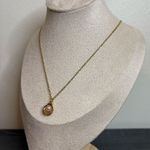 Handmade  Gold/Pearl Seashell Necklace Photo 3