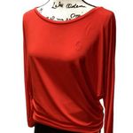 Ralph Lauren  crew neck long sleeve tunic. Orange. Size Large Photo 0