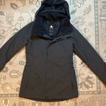 Burton Jet Set Jacket size xs women’s ski snowboard coat black grey Photo 6