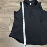 Lululemon Quick Drying Sleeveless Polo Golf Tennis Black Size 8 Photo 8