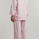 Sleeper Pink Vichy Party Pajama Set Size M Photo 1