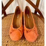 Paul Green  coral wedge heel suede shoes size 6.5 Photo 2
