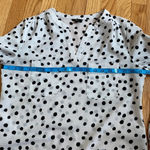 Milano dress blouse black and‎ white size small Photo 5