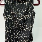 Dana Buchman  (XS) BLOUSE‎ WITH CHAIN NECK DETAIL LIKE NEW Photo 1